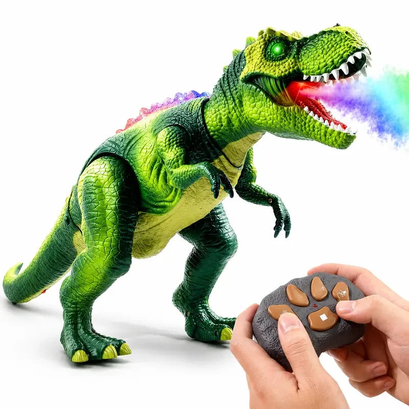 Interactive Remote Control Spray Mist Dinosaur Toy
