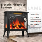 Freestanding Electric Fireplace Heater