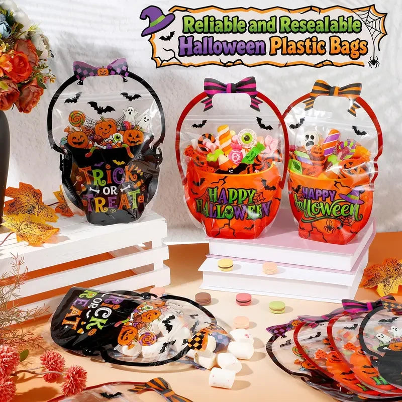 Halloween Plastic Candy Goodie Bags