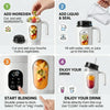 Compact Portable Blender for Gym
