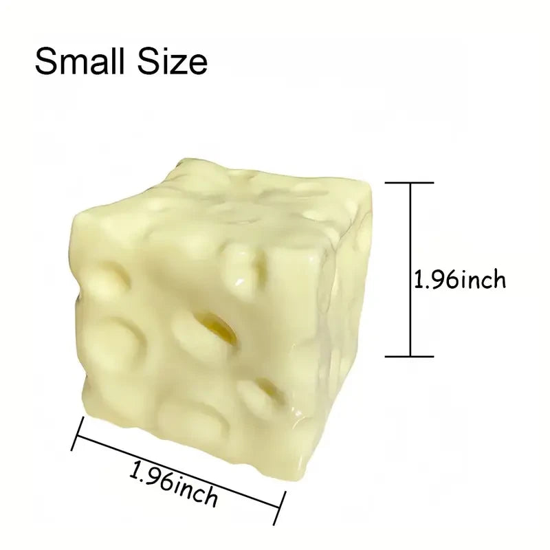 Jumbo Cheese Squishy Fidget Toy
