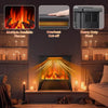 Freestanding Electric Fireplace Heater