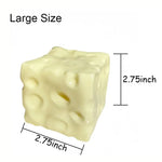 Jumbo Cheese Squishy Fidget Toy