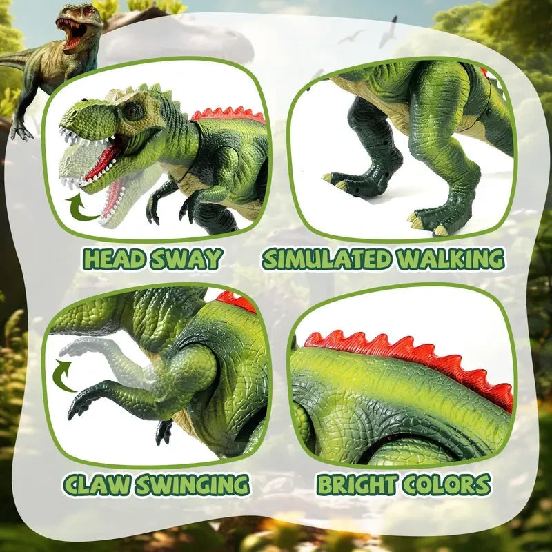Interactive Remote Control Spray Mist Dinosaur Toy